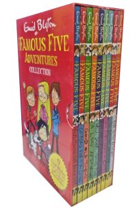 The Famous Five Adventures Collection: Colour Short Stories Slipcase of 9 Books